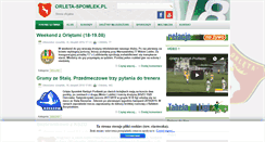 Desktop Screenshot of orleta-spomlek.pl